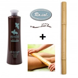 Ulei de masaj mentolat 500 ml Roial, art DEP 2077 + Bat natural din Bambus de 55 cm